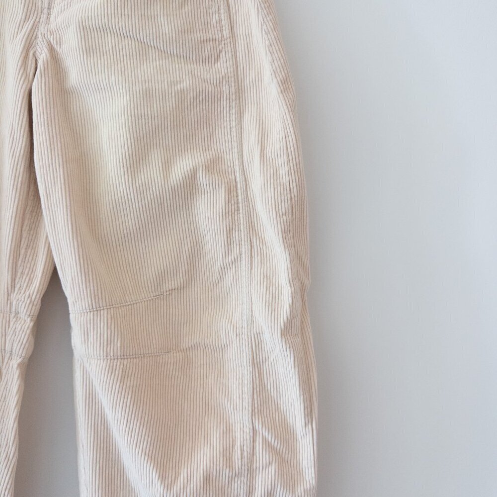 NEW Free People Good Luck Barrel Cords Button Fly Corduroy Pants - Picture 5 of 12